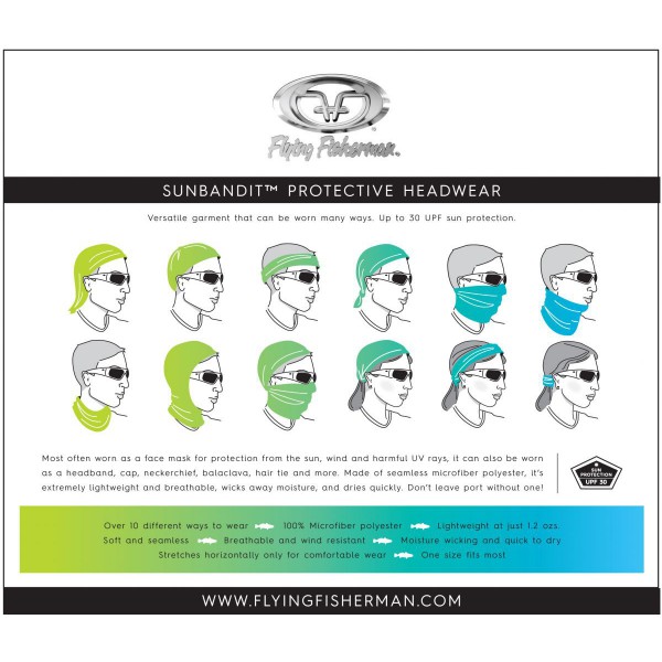 Bandana Flying Fisherman Khaki Brown