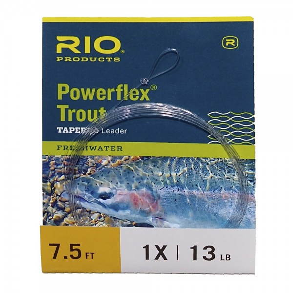 Línea Mosca RIO Leader Powerflex Trout 7,5 ft