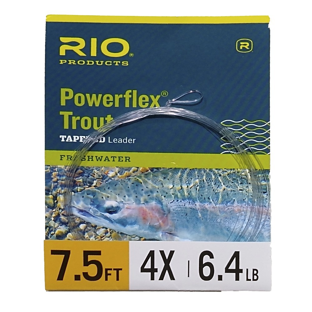 Línea Mosca RIO Leader Powerflex Trout 7,5 ft