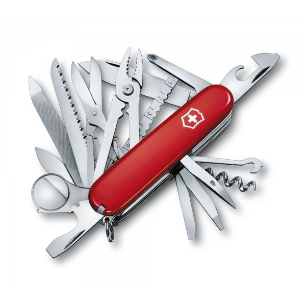 Victorinox Navaja Swiss Champ Rojo 1.6795