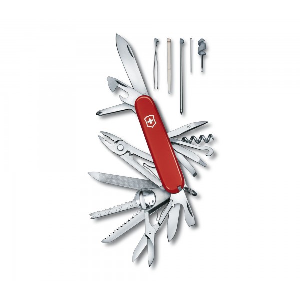 Victorinox Navaja Swiss Champ Rojo 1.6795