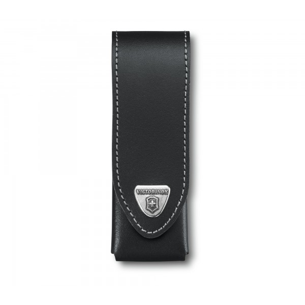 Victorinox Estuche De Cuero Color Negro Para Cinturón. Tamaño 12X4,7X3,5 Cm