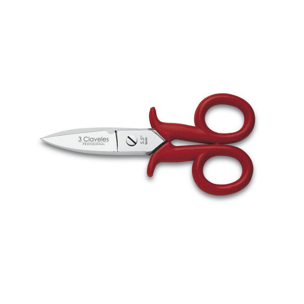 Tijera Electricista 3 Claveles 14cm