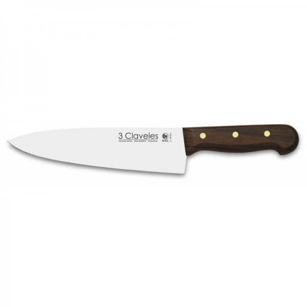 Cuchillo Cocinero 3 Claveles 21cm
