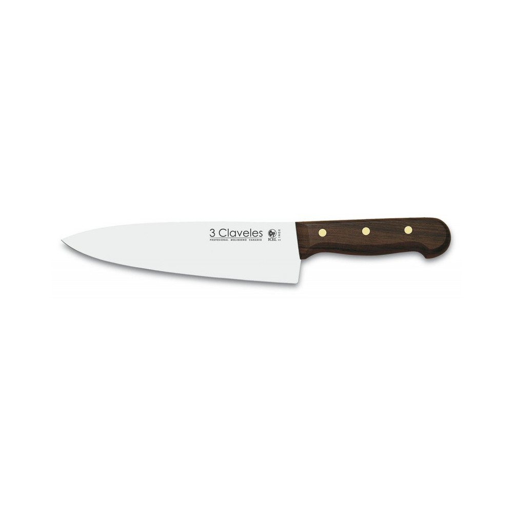 Cuchillo Cocinero 3 Claveles 21cm