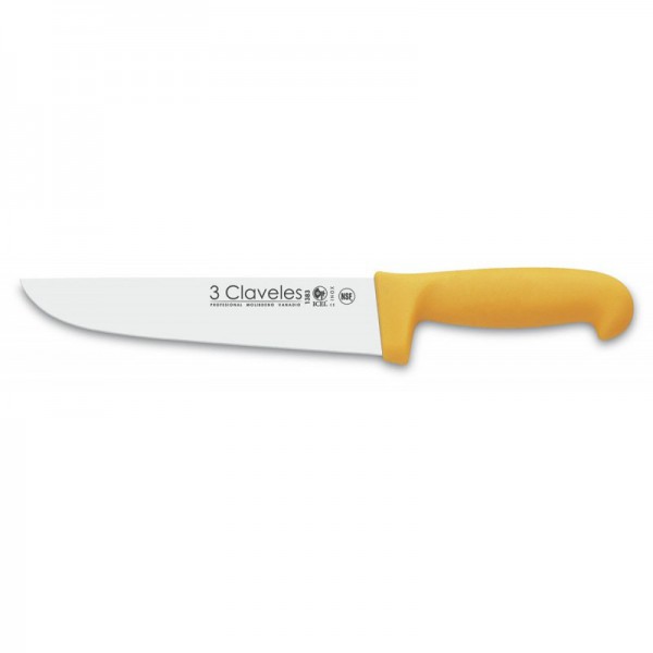 Cuchillo Carnicero 3 Claveles 18cm