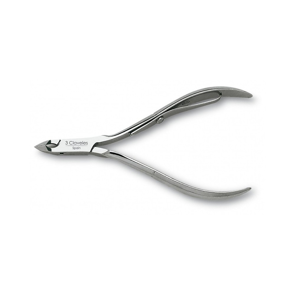 Alicate Cutícula 3 Claveles 10cm 12105