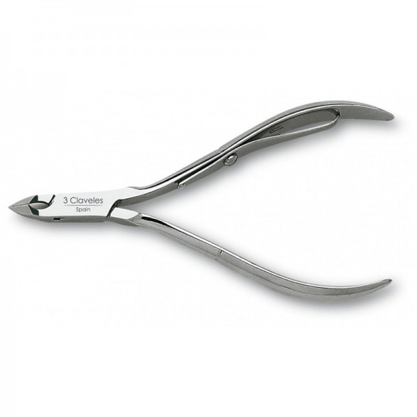 Alicate Cutícula 3 Claveles 10cm 12502