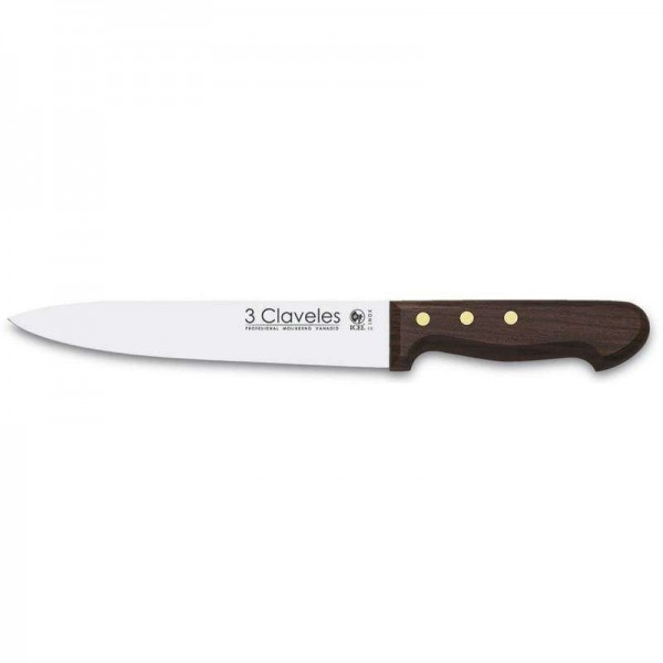 Cuchillo Carnicero 3 Claveles 18cm