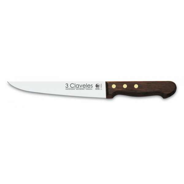 Cuchillo Carnicero 3 Claveles 18cm