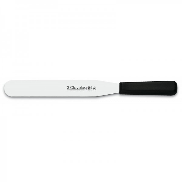 Espatula 3 Claveles Inox Plana 26cm