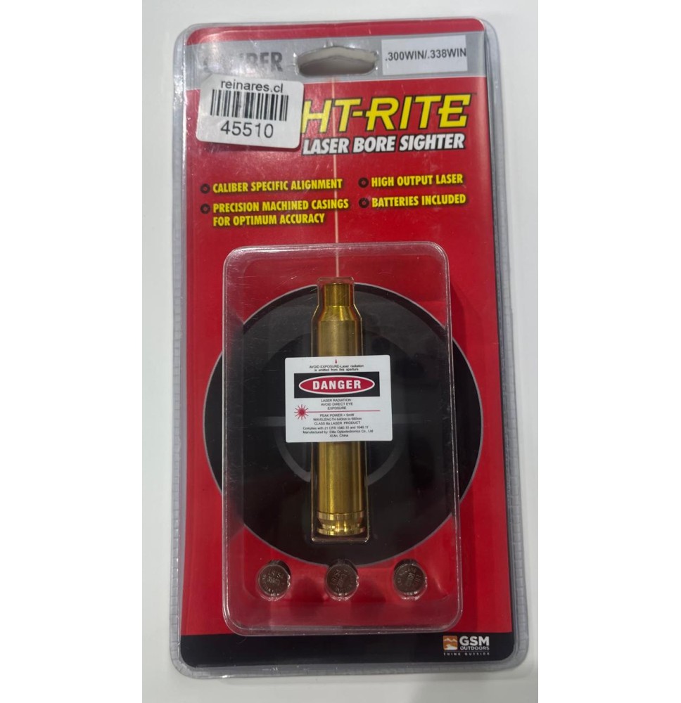 SSI Colimador Láser Tipo Bala SSI Sight-Rite Calibre .300 & .338