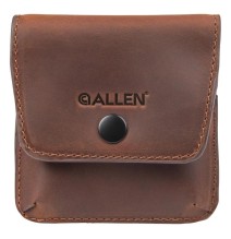 Porta Balas Allen de Cuero para Cinturón, Café