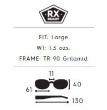 Lente Flying Fisherman Polarizado Triton Tide Black Ambar