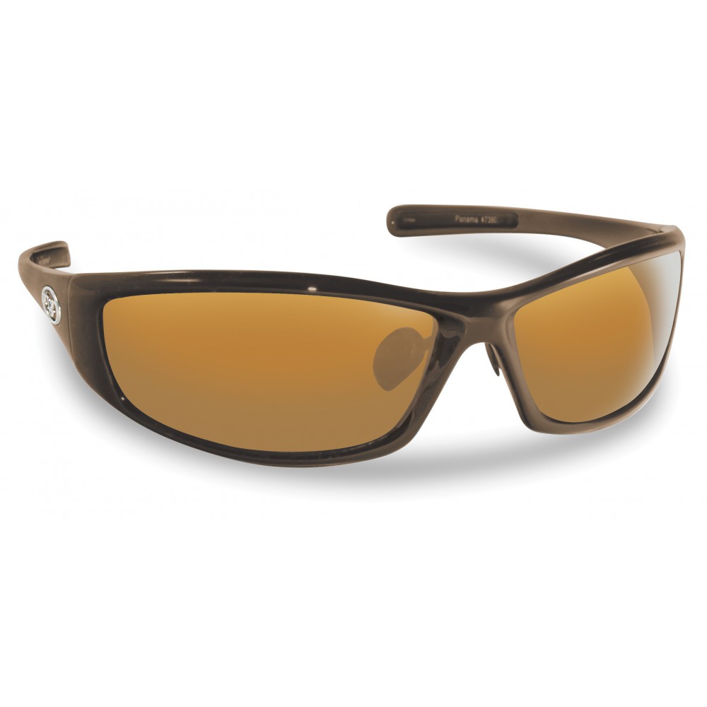 Lente Flying Fisherman Polarizado Panama Black Amber